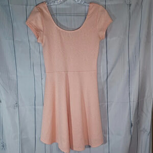 Charlotte Russe pink short sleeve dress